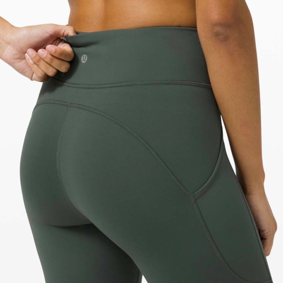 Lululemon Invigorate High-Rise Crop 23" in Smoked Spruce - Picture 6 of 10